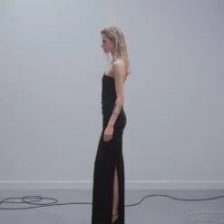 Robe Asymétrique Ornement Métallique 13 Robe Asymétrique Ornement Métallique -Promos Chaudine Magasin 57081167 99 D2