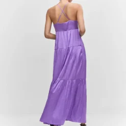 Robe Satinée Froncée 21 Robe Satinée Froncée -Promos Chaudine Magasin 57082883 68 R