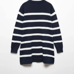 Robe En Maille à Rayures -Promos Chaudine Magasin 57083256 56 R