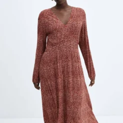 Robe Texturée Imprimée 27 Robe Texturée Imprimée -Promos Chaudine Magasin 57083799 76 D5