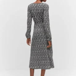 Robe Texturée Imprimée 32 Robe Texturée Imprimée -Promos Chaudine Magasin 57083799 99 R