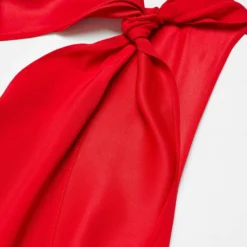 Robe Asymétrique Nœud -Promos Chaudine Magasin 57083814 70 D8