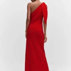 Robe Asymétrique Nœud -Promos Chaudine Magasin 57083814 70 R