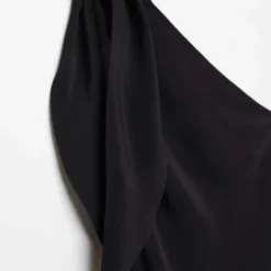 Robe Asymétrique Nœud -Promos Chaudine Magasin 57083814 99 D8