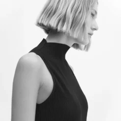 Robe Cintrée Côtelée -Promos Chaudine Magasin 57083821 99 D1