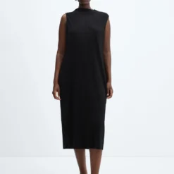 Robe Cintrée Côtelée -Promos Chaudine Magasin 57083821 99 D3