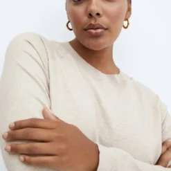 Robe Maille Col Rond -Promos Chaudine Magasin 57085793 90 D4