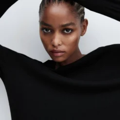 Robe Maille Col Rond -Promos Chaudine Magasin 57085793 99 D1