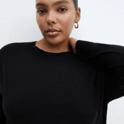 Robe Maille Col Rond -Promos Chaudine Magasin 57085793 99 D4