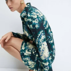 Robe Tie And Dye Détail Nœud -Promos Chaudine Magasin 57086024 43 D2