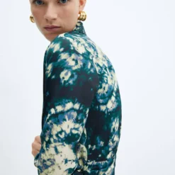 Robe Tie And Dye Détail Nœud -Promos Chaudine Magasin 57086024 43 D6