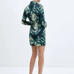 Robe Tie And Dye Détail Nœud -Promos Chaudine Magasin 57086024 43 R