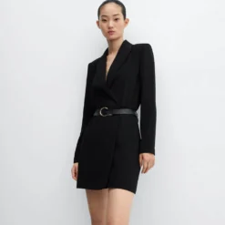 Robe Cache-cœur Ceinture -Promos Chaudine Magasin 57087711 99 D2