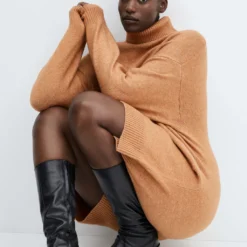 Robe Maille Col Roulé -Promos Chaudine Magasin 57087737 09 D4