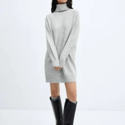 Robe Maille Col Roulé -Promos Chaudine Magasin 57087737 91 99999999 01