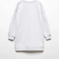 Robe Sweat-shirt Message -Promos Chaudine Magasin 57088636 94 R