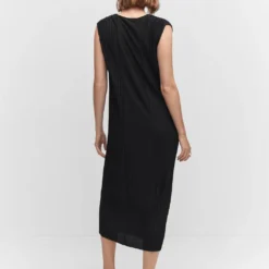 Robe Détails Plissés -Promos Chaudine Magasin 57090762 99 R