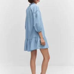 Robe Volant Manches Bouffantes 9 Robe Volant Manches Bouffantes -Promos Chaudine Magasin 57092506 TC R