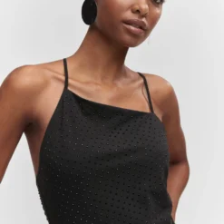 Robe Asymétrique Strass 10 Robe Asymétrique Strass -Promos Chaudine Magasin 57092885 99 D1