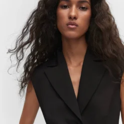 Robe Style Gilet Boutons -Promos Chaudine Magasin 57093798 99 D1