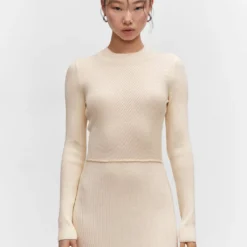 Robe Maille Détail Coutures