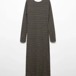 Robe à Rayures Et Ouverture 15 Robe à Rayures Et Ouverture -Promos Chaudine Magasin 57094011 96 B