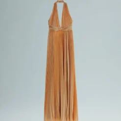 Robe Plissée Détail Nœud -Promos Chaudine Magasin 57095149 08 B