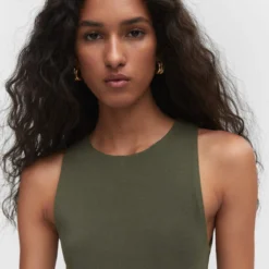 Robe Midi Coton -Promos Chaudine Magasin 57095795 37 D1