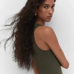 Robe Midi Coton -Promos Chaudine Magasin 57095795 37 D2