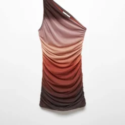 Robe Drapée Dégradée 13 Robe Drapée Dégradée -Promos Chaudine Magasin 57095810 30 B