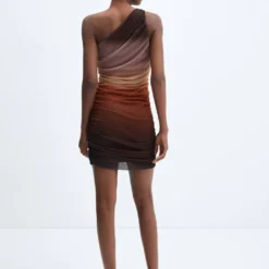 Robe Drapée Dégradée 9 Robe Drapée Dégradée -Promos Chaudine Magasin 57095810 30 R