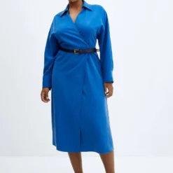 Robe Chemisier Ceinture -Promos Chaudine Magasin 57095811 52 D3