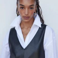 Robe Chasuble Similicuir -Promos Chaudine Magasin 57095962 99 D1