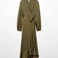 Robe Cache-cœur à Volant -Promos Chaudine Magasin 57095978 37 B