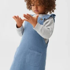 Robe Chasuble Velours Côtelé