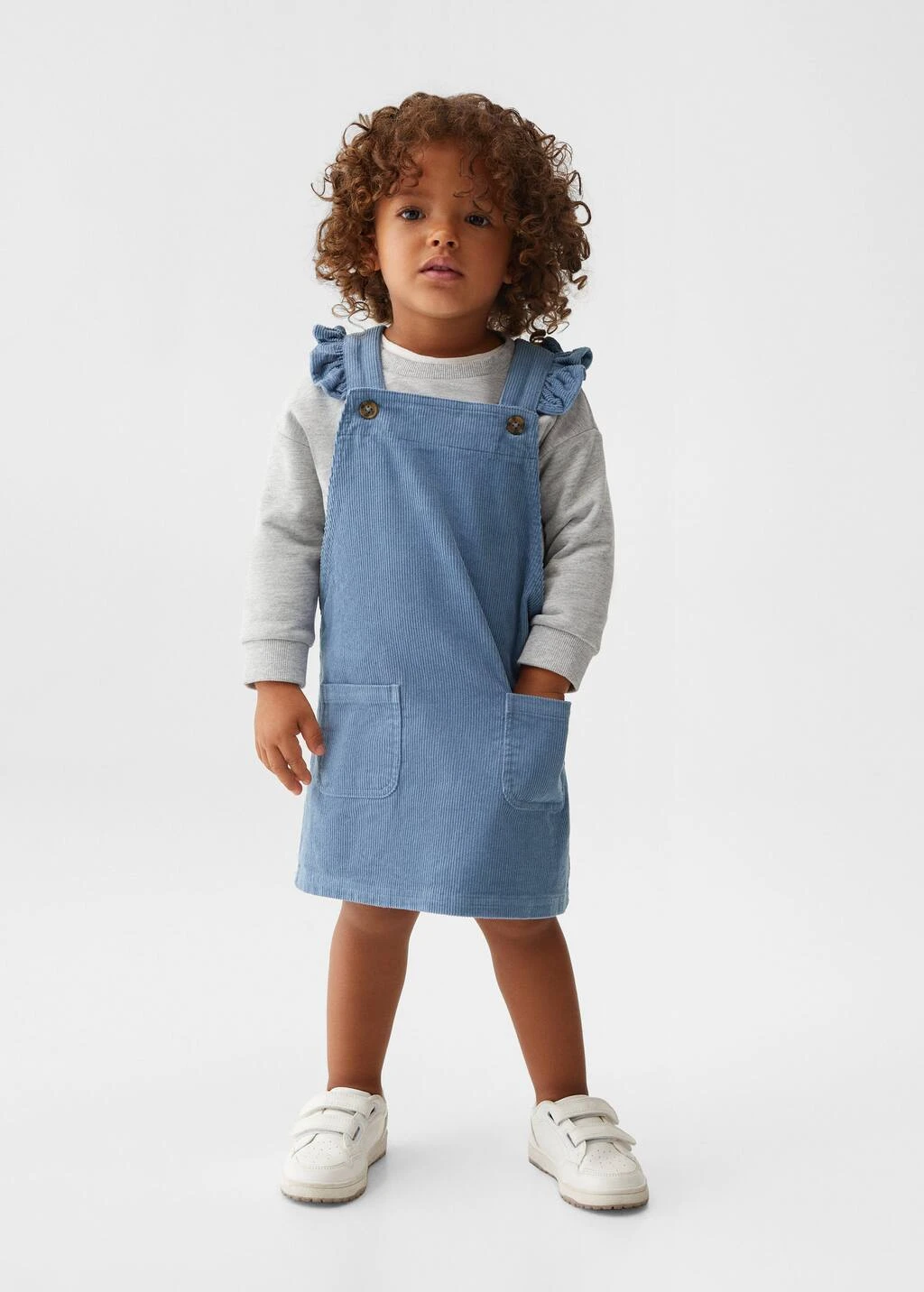 Robe Chasuble Velours Côtelé 2 Robe Chasuble Velours Côtelé – Image 2