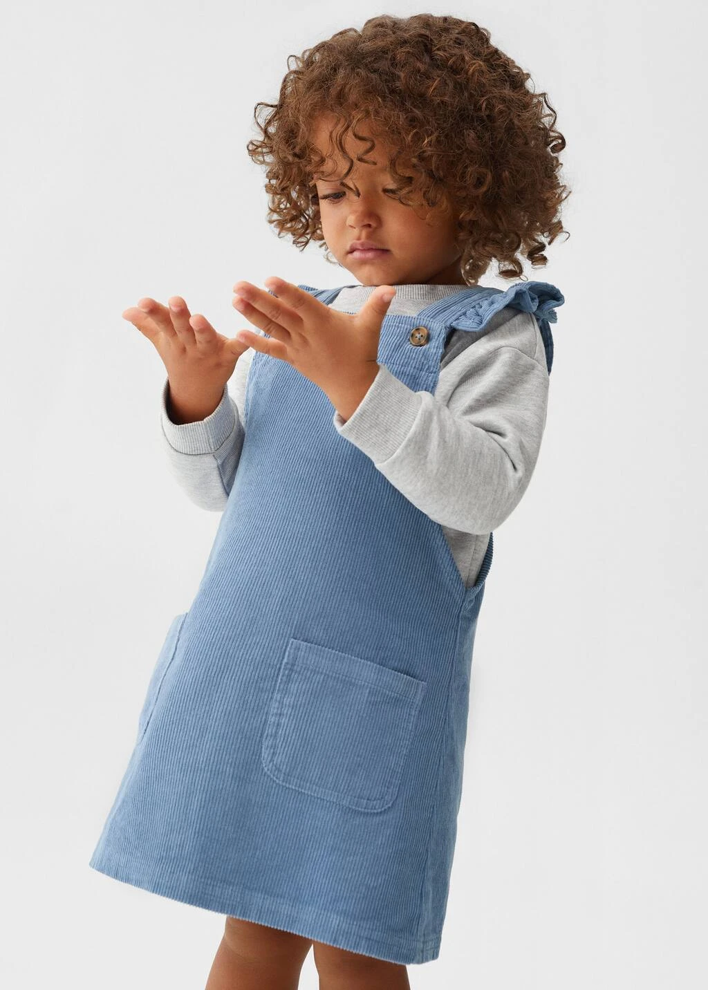 Robe Chasuble Velours Côtelé 1 Robe Chasuble Velours Côtelé