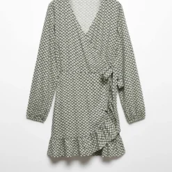 Robe Imprimée à Volants -Promos Chaudine Magasin 57096008 05 B