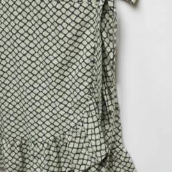 Robe Imprimée à Volants -Promos Chaudine Magasin 57096008 05 D8