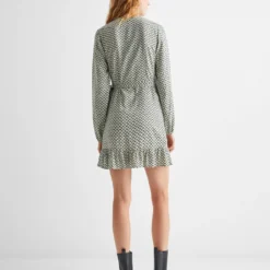 Robe Imprimée à Volants -Promos Chaudine Magasin 57096008 05 R