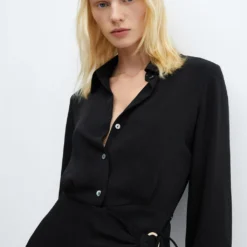 Robe Chemisier Courte 16 Robe Chemisier Courte -Promos Chaudine Magasin 57096308 99 D1