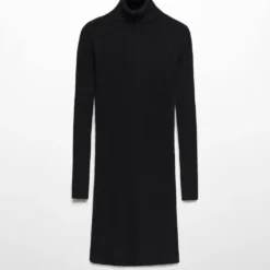 Robe Ajustée Col Montant -Promos Chaudine Magasin 57097730 99 B