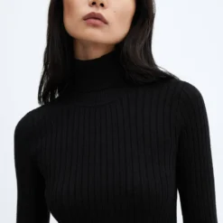 Robe Ajustée Col Montant -Promos Chaudine Magasin 57097730 99 D1