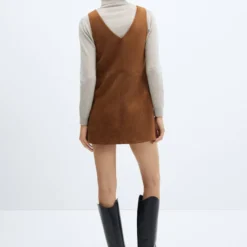 Robe Droite Suédine -Promos Chaudine Magasin 57097735 CG R