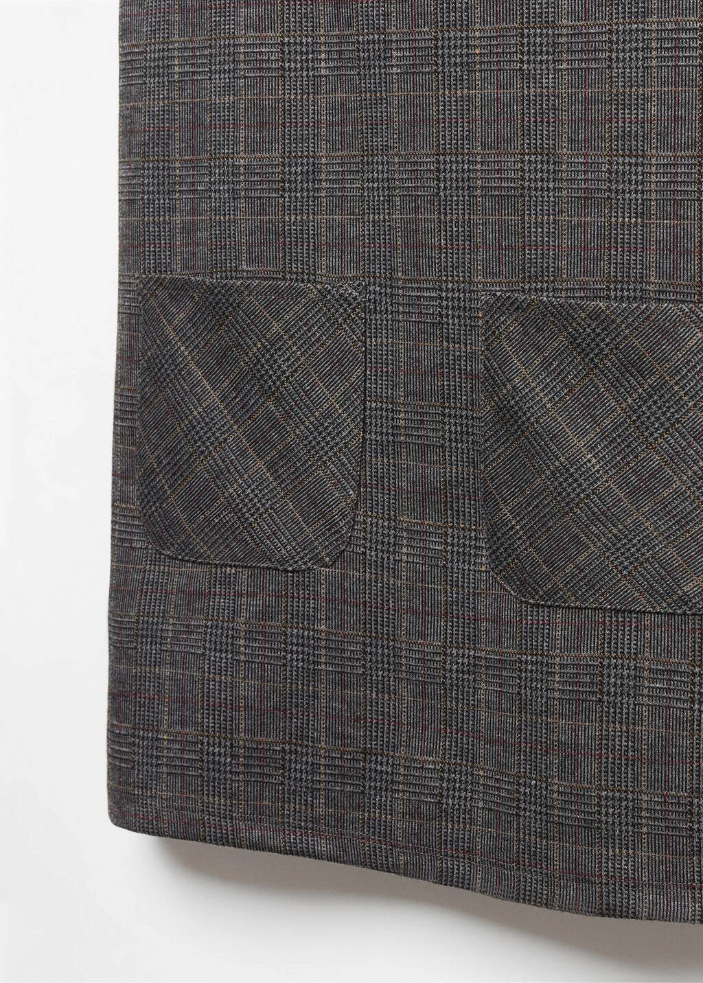 Robe Chasuble à Carreaux 6 Robe Chasuble à Carreaux – Image 6